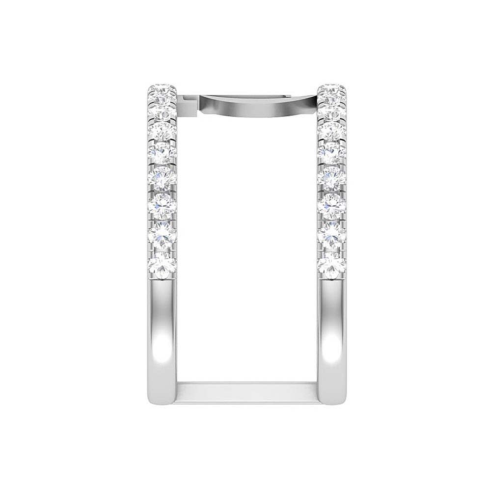 Initial ring 18ct