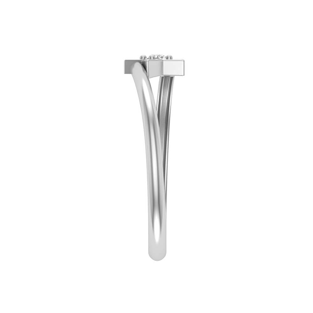 Diamond Star stacker ring