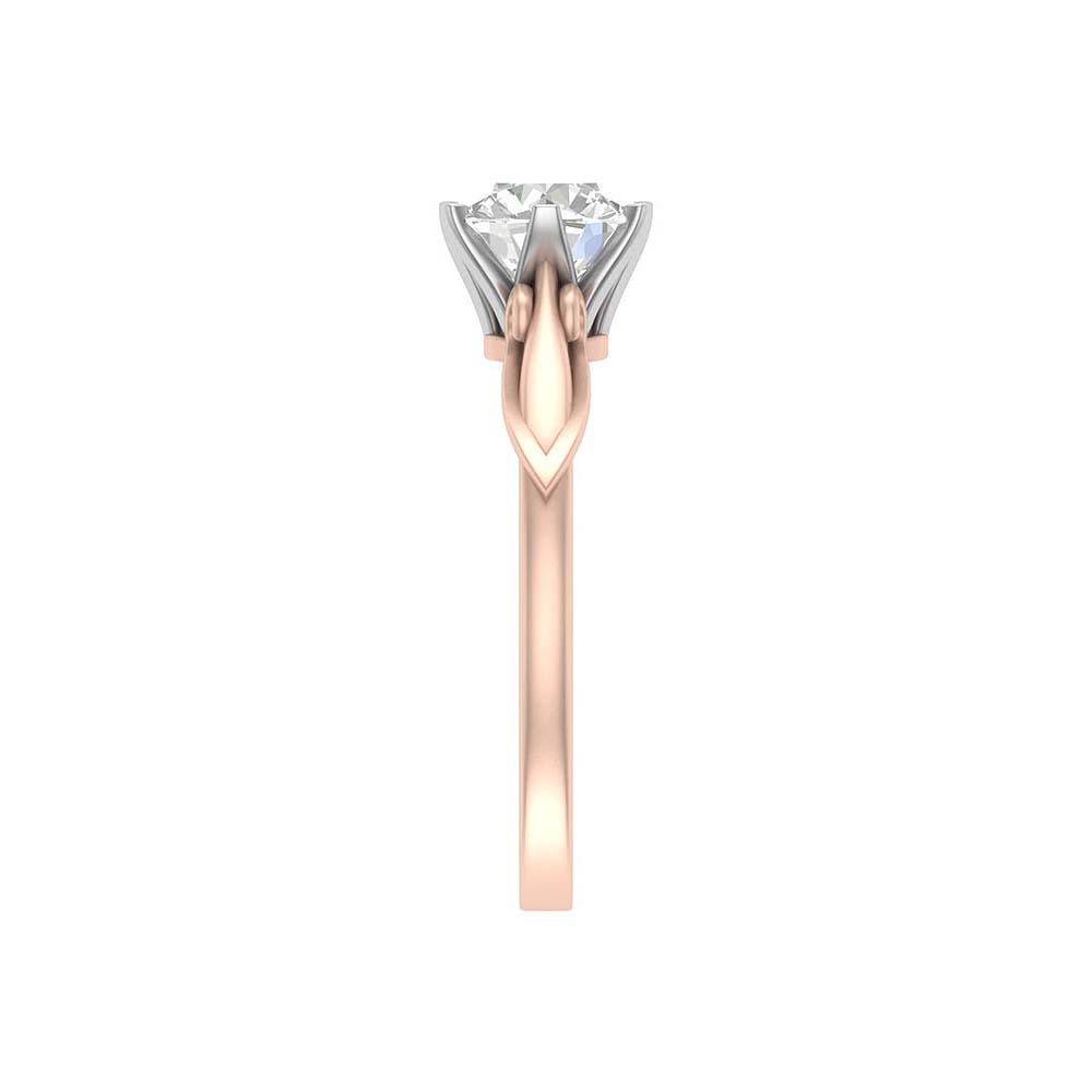 Timeless solitaire natural diamond