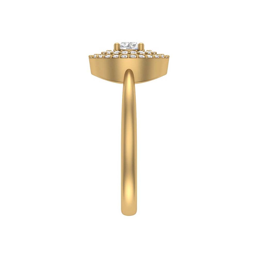 Solitaire double halo