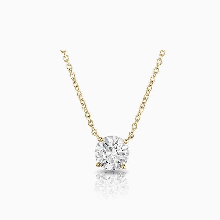 Diamond Solitaire Necklace