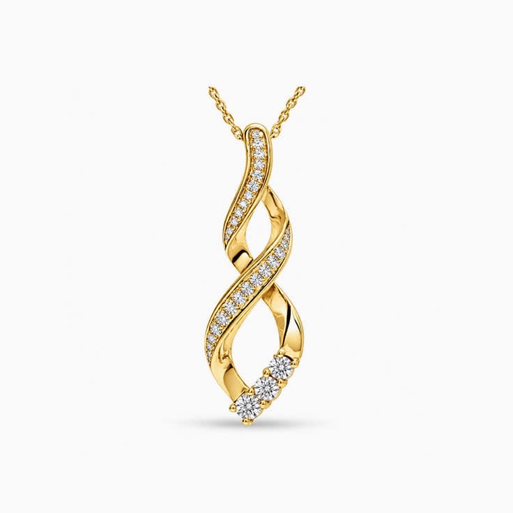 Diamond Infinity Pendant