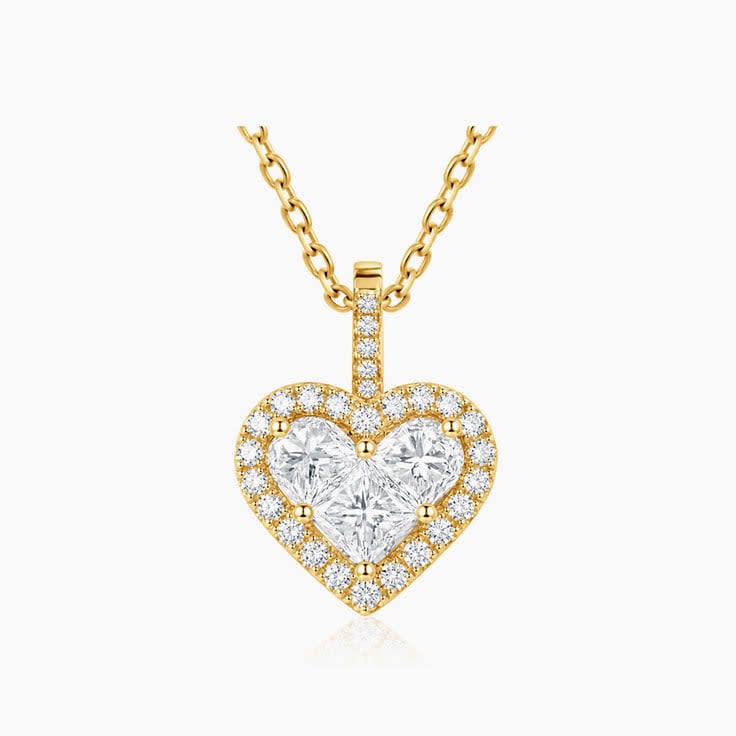 Heart Cluster Pendant