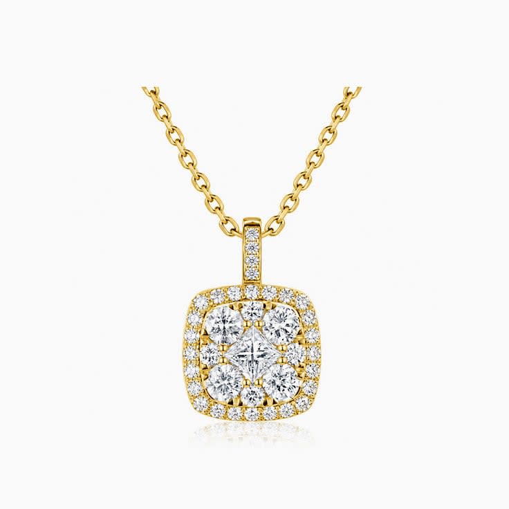 Cushion Cluster Pendant