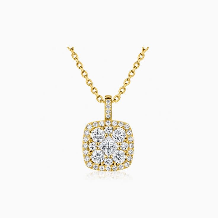 Cushion Cluster Pendant