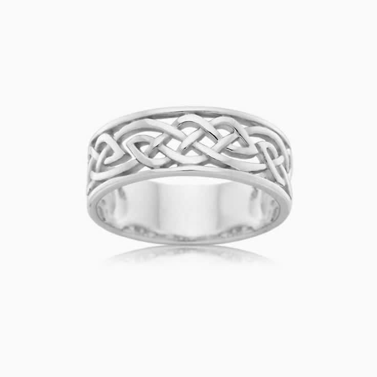Carved Mens Ring J2648