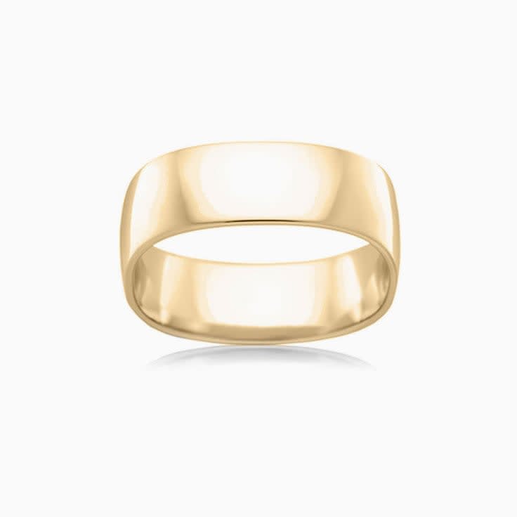 Classic Mens wedding ring C537