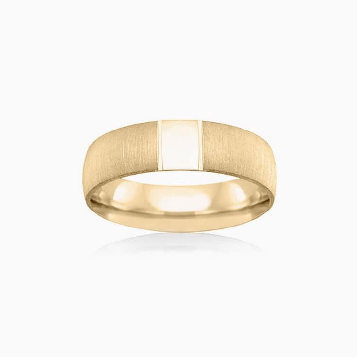 Matt finish mens ring CW3460