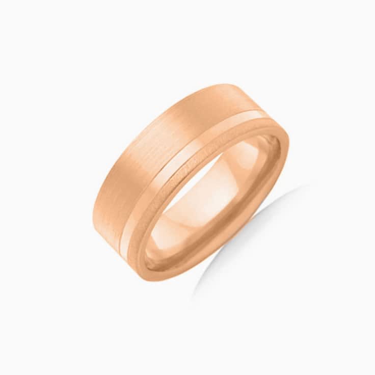 Classic Mens Wedding ring F3925