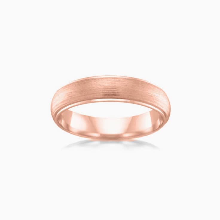 Brushed finish Mens Ring HD2772