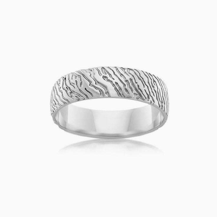Carved Mens Wedding ring J3597