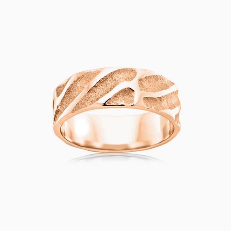 Carved Mens Ring J3618