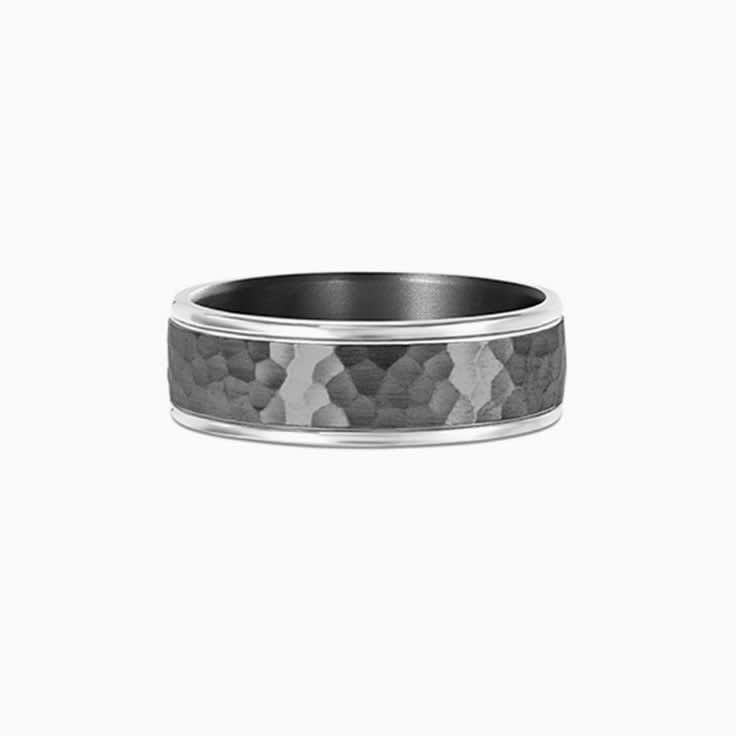 Tantalum and Gold wedding ring 874A02