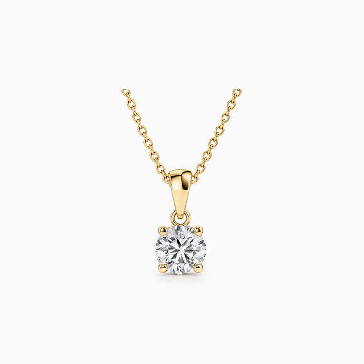 Classic Solitaire Pendant