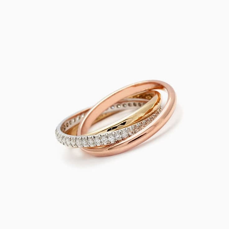 2mm diamond Russian band
