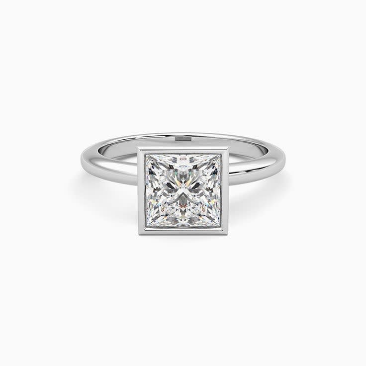 Bezel Engagement Ring