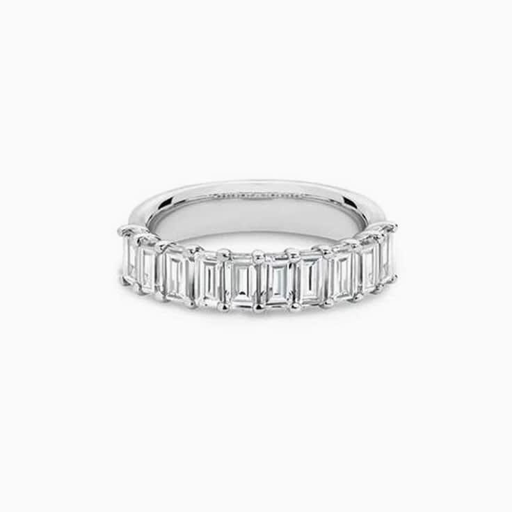Emerald Cut Diamond Ring