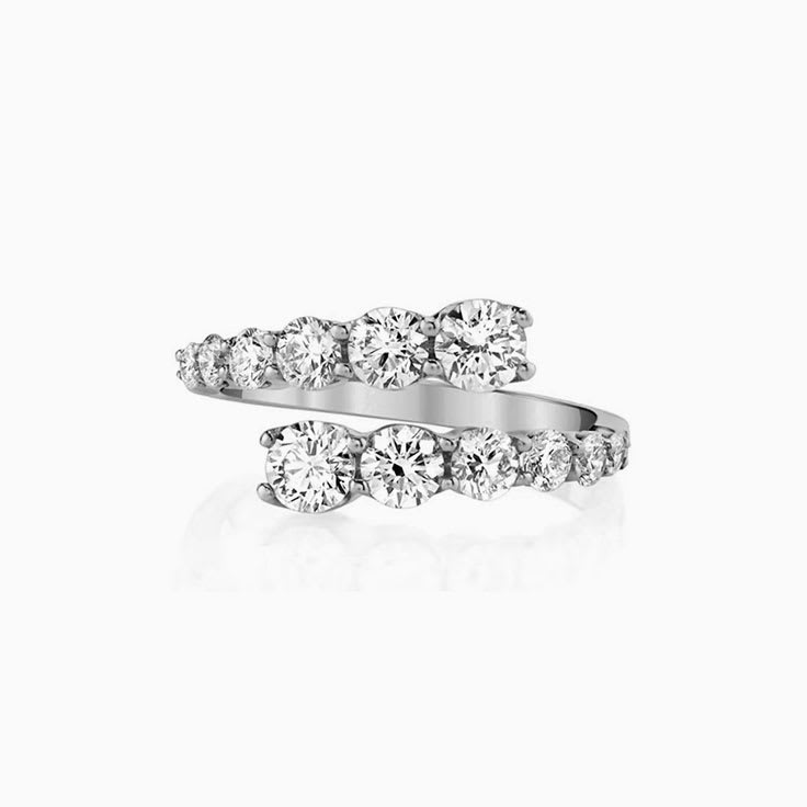 Classic Diamond Twist Ring