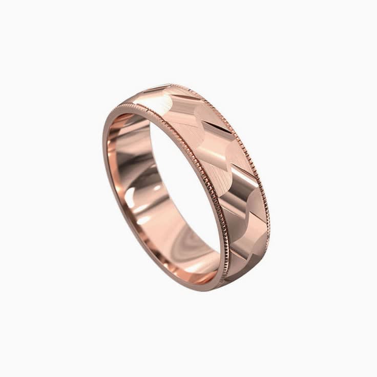 Handcrafted Mens Wedding Ring