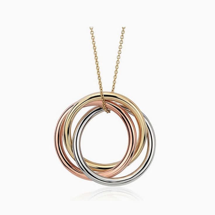 Infinity Ring Necklace