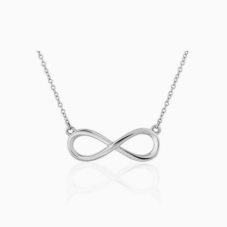 Plain Infinity Necklace
