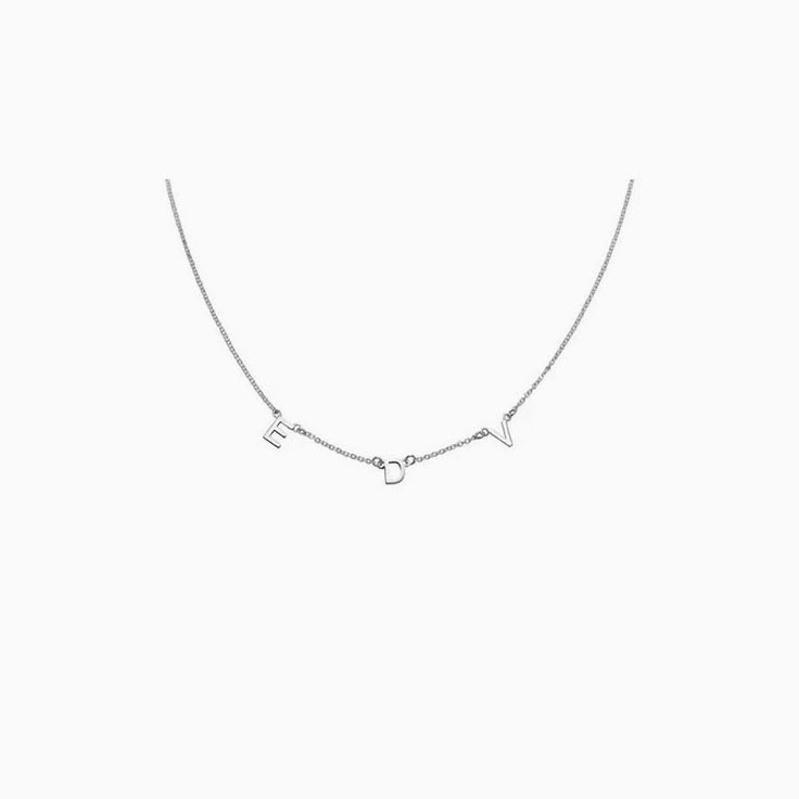 Swirl Diamond Initial Necklace – Mel Spivak