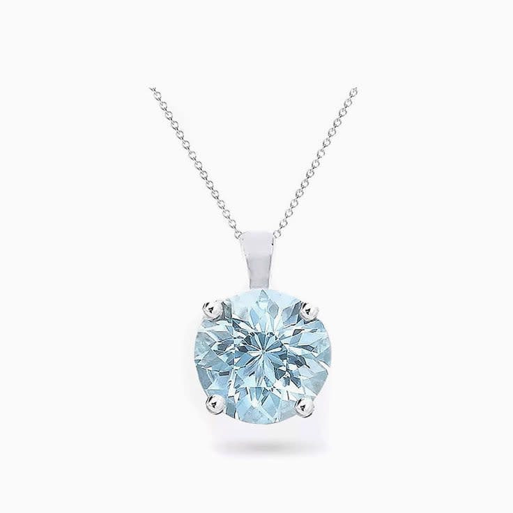 Classic Aquamarine Pendant