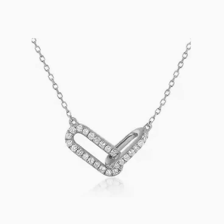 Diamond Knot Fine Necklace