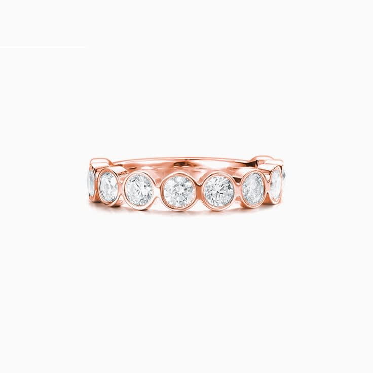 Bezel Set Lab Diamond Band