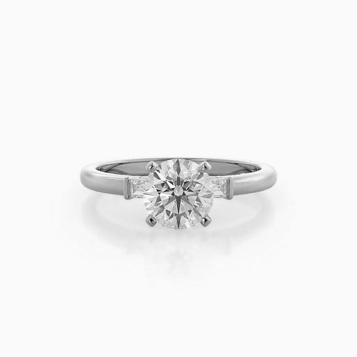 Trilogy Lab Diamond Engagement Ring