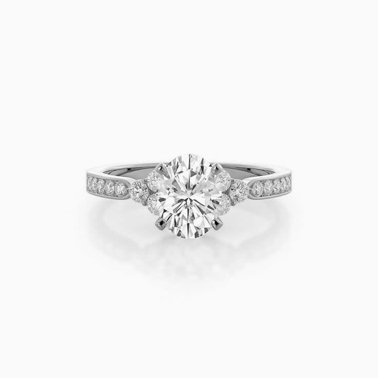 Classic Oval Lab Diamond Engagement Ring