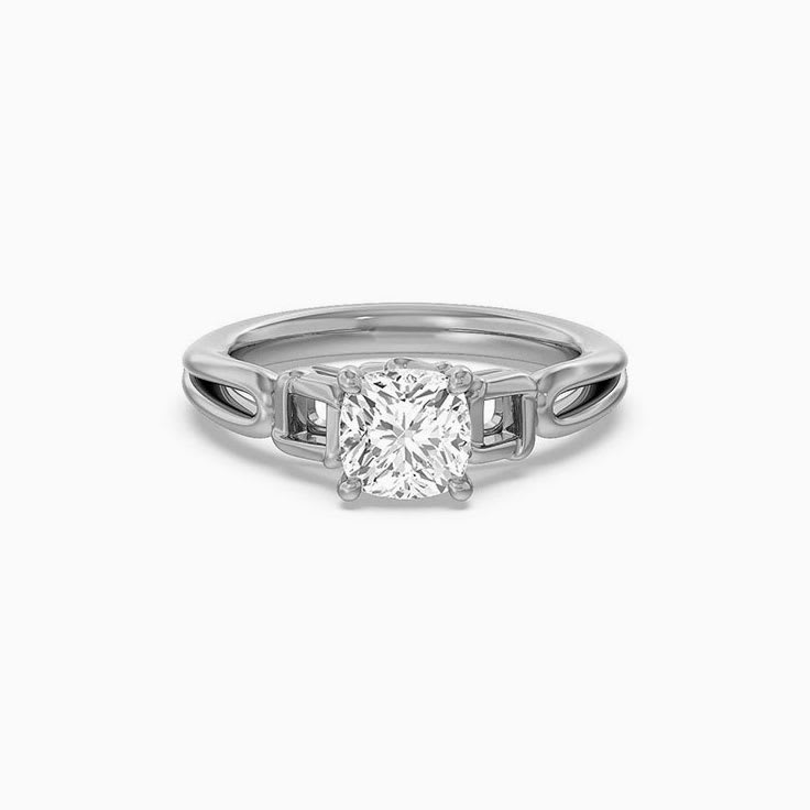 Lab Diamond Classic Engagement Ring
