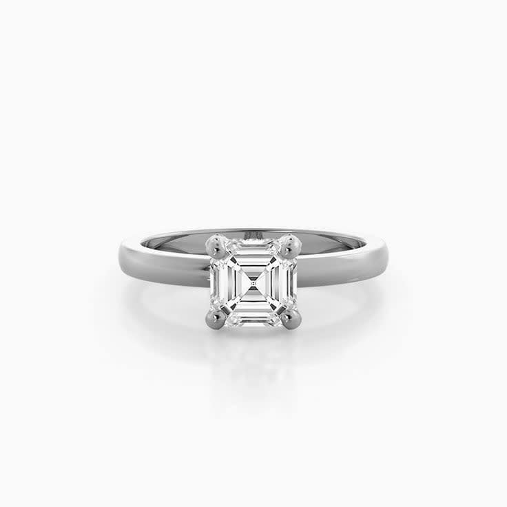 Lab Grown Diamond Solitaire Engagement Ring