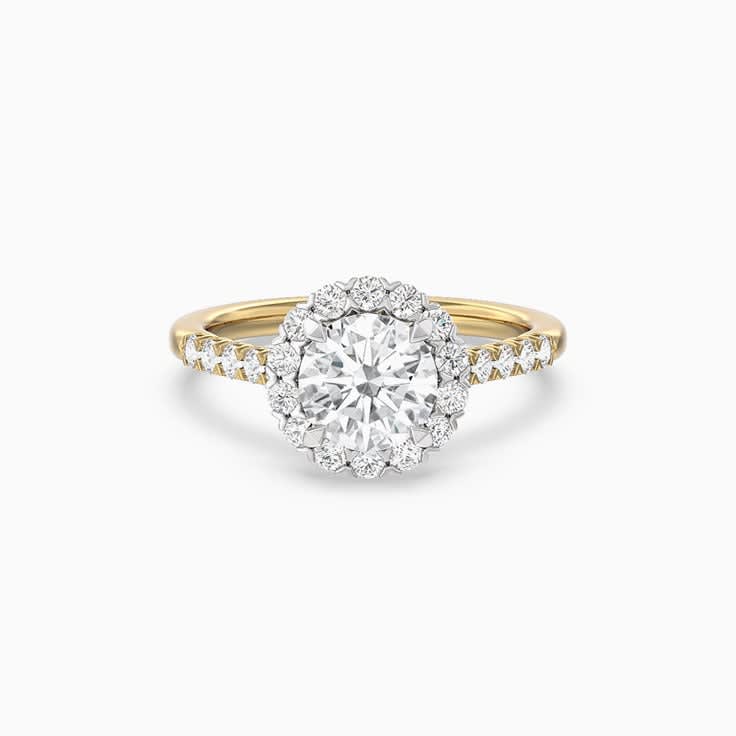 Enchant Womens Lab Diamond Engagement Ring