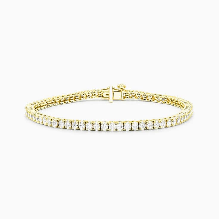 8 Carat Oval Diamond Tennis Bracelet
