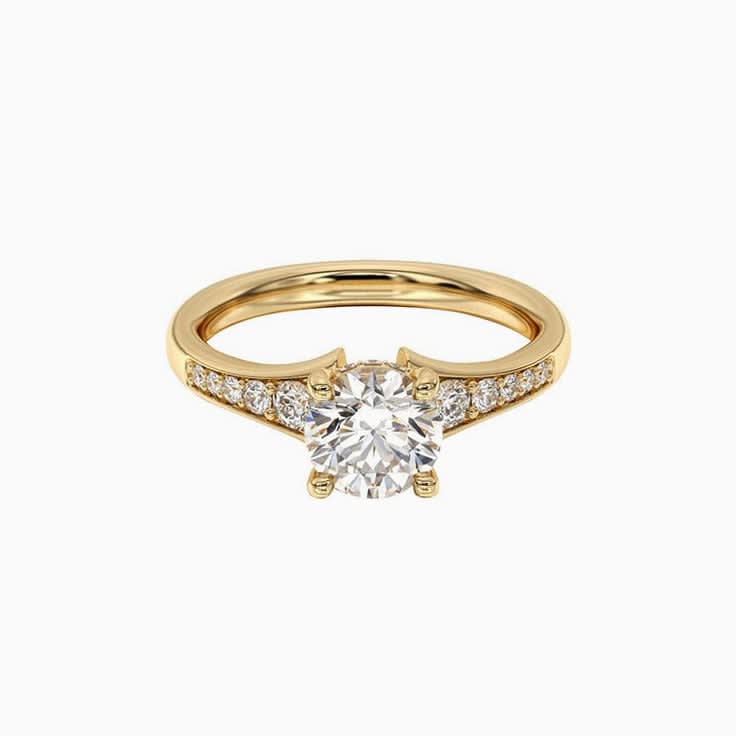 Classic Round Engagement Ring