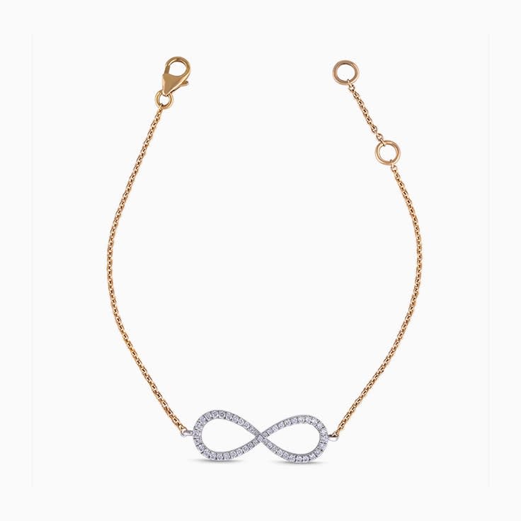 Infinity Diamond Bracelet