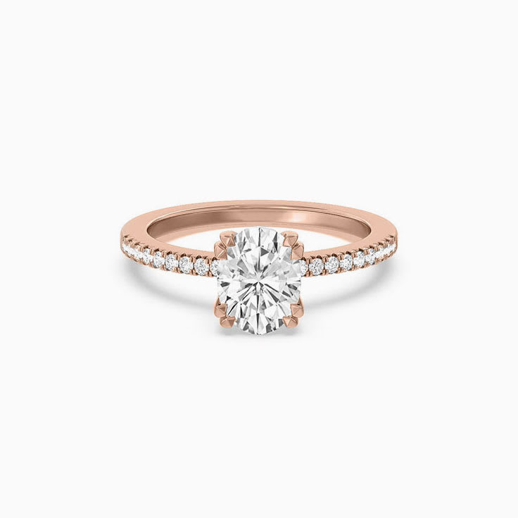 oval cut engagement rings