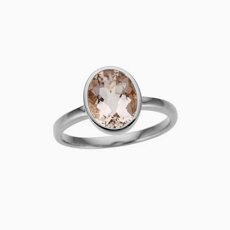 Ladies Morganite Ring