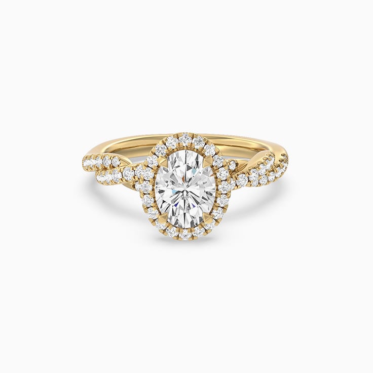 Buy Small Rose Cut Diamond Engagement Ring, Oval Rose Cut Diamond  Engagement Ring, Vintage Inspired Three Stone Engagement Ring, 14k Gold Ring  Online in India - Etsy