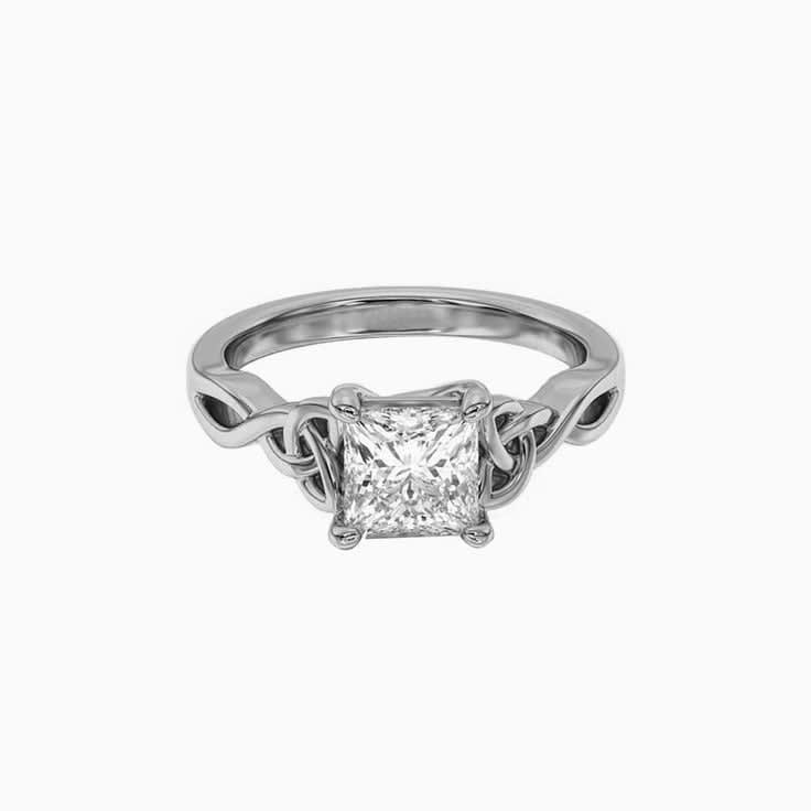 Princess Cut Diamond Engagement Ring