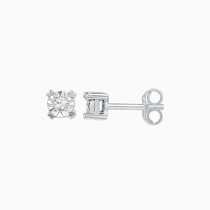 Diamond Solitaire Studs