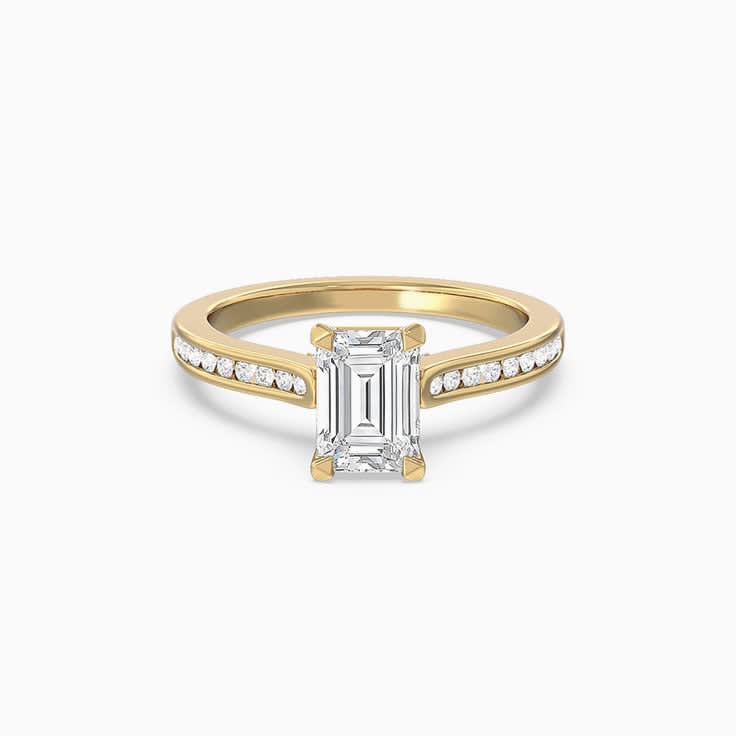 Emerald Cut Engagement Ring
