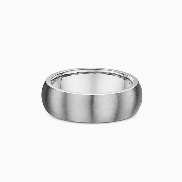 5mm Rounded Mens Wedding Ring