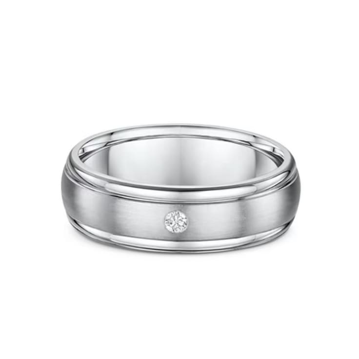 5mm Drop Set Wedding Ring