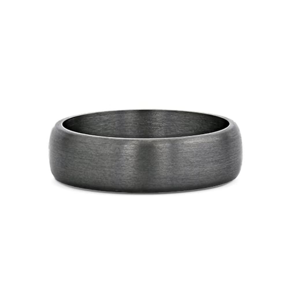 6mm Rounded Mens Wedding Ring