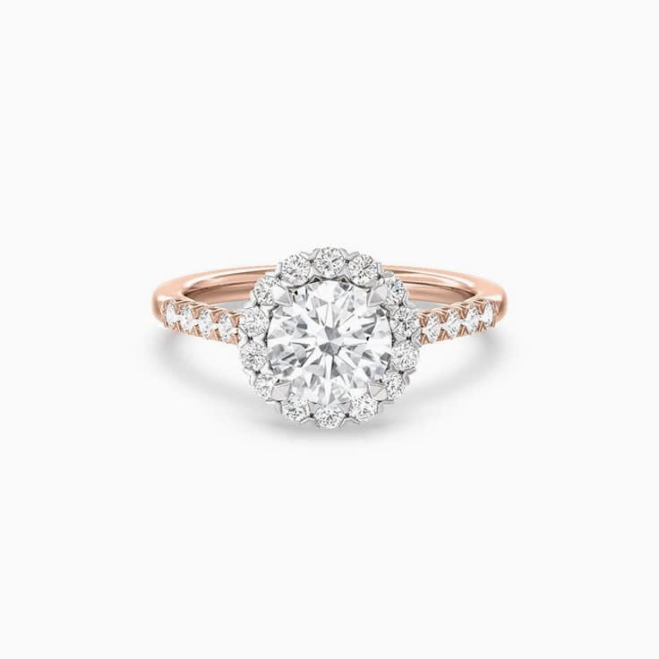 2ct lab grown diamond engagement ring