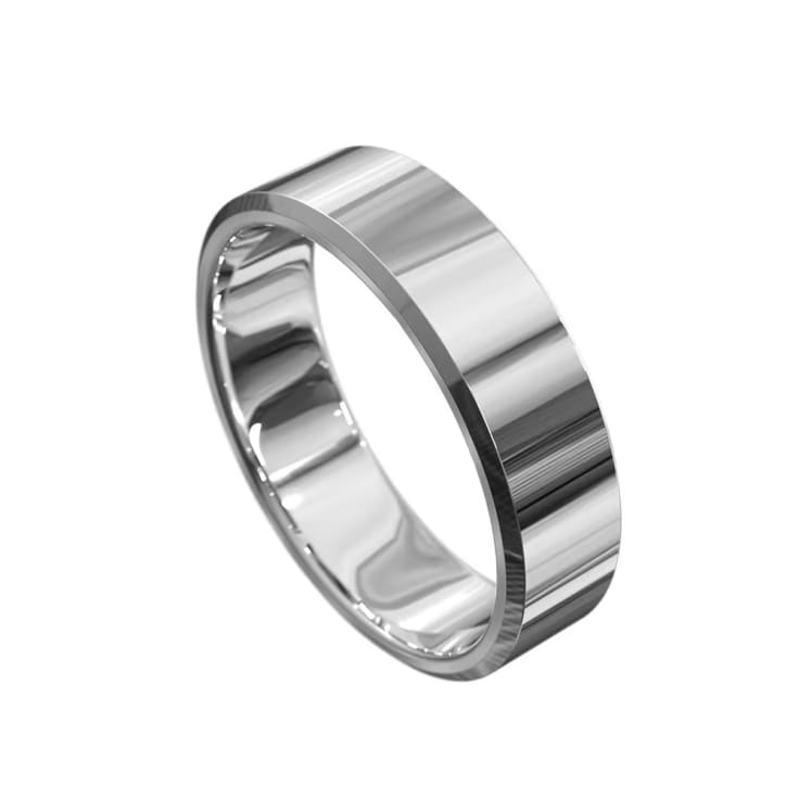 7mm Polished Mens Wedding Ring