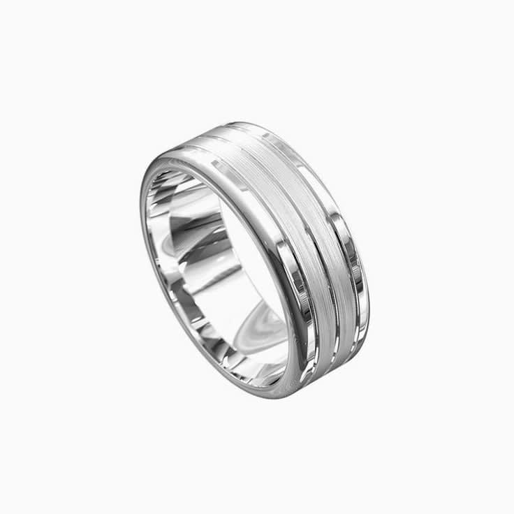 7mm Classic Platinum Ring