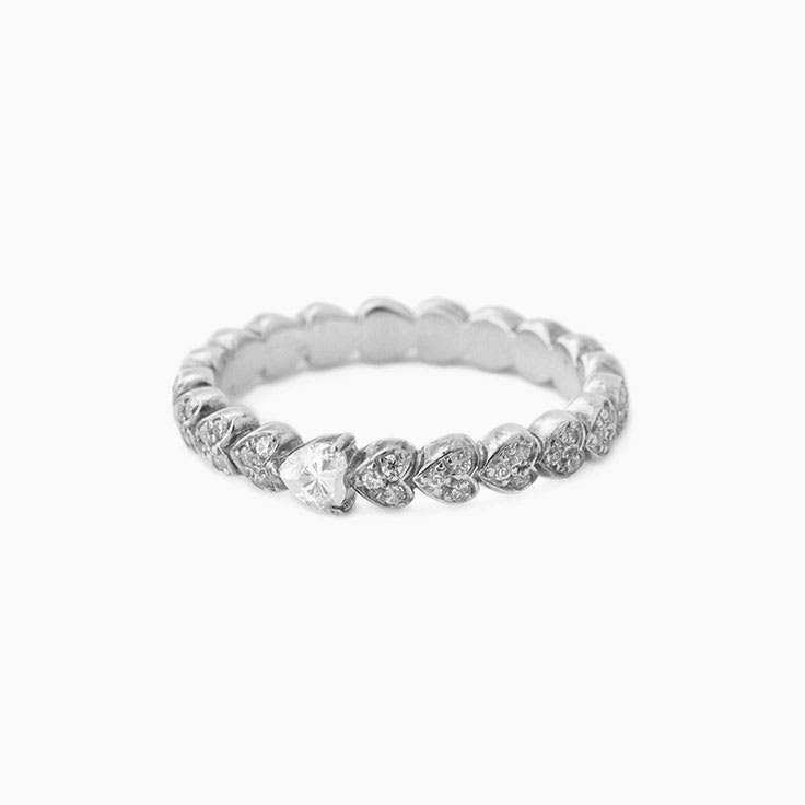 Heart shape ring